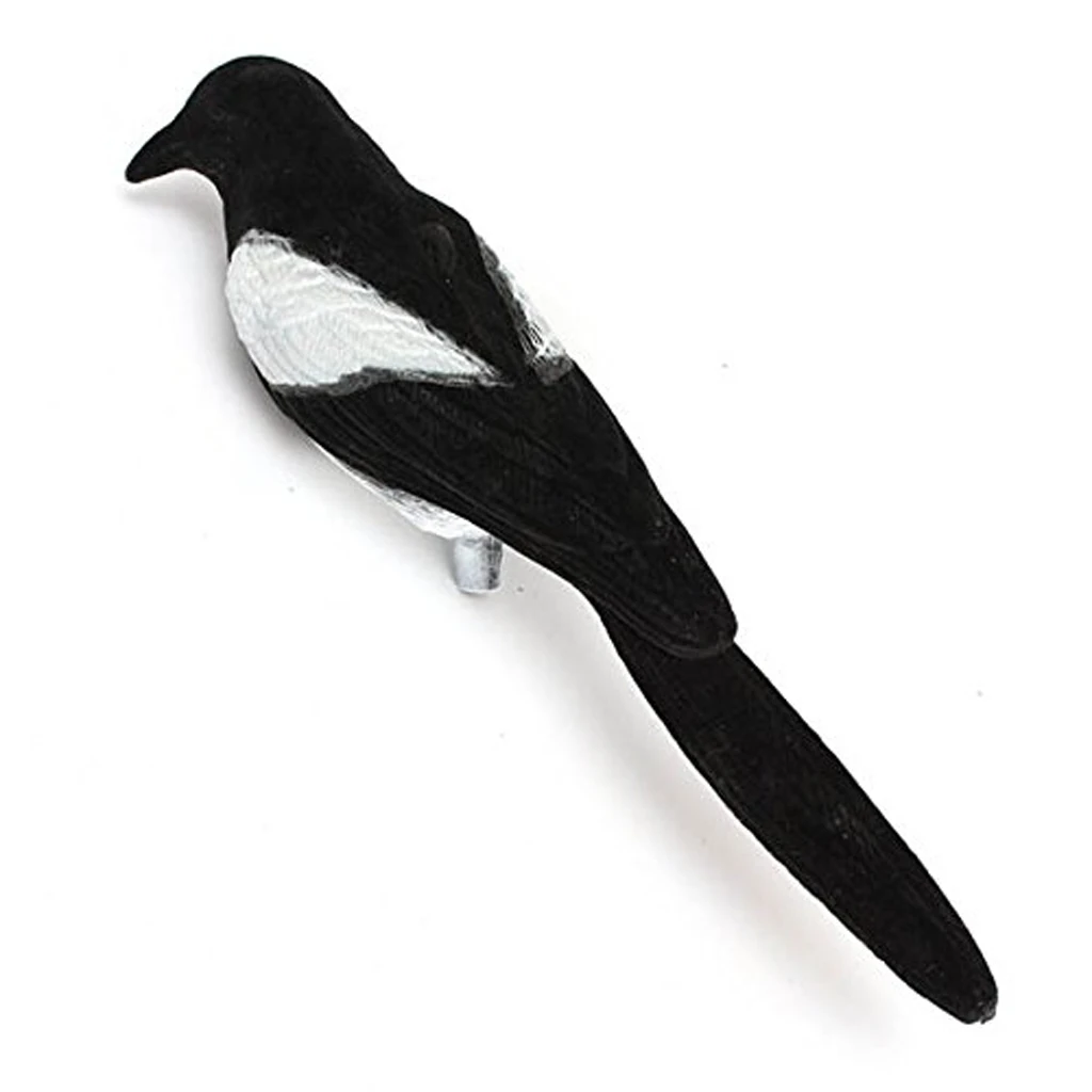 2 шт. искусственный птичий Пернатый реалистичный садовый домашний орнамент Magpies
