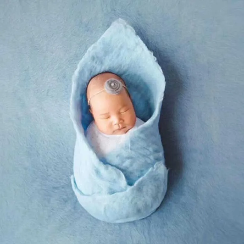 30*100 см ультратонкий шерстяной флис в форме цветов одеяло для новорожденного реквизит для фотосъемки мягкая корзина наполнитель заглушка фон одеяло s