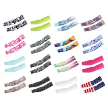 Для женщин Для мужчин Солнечный протектор ультрафиолета для охлаждения рук Защита от солнечных лучей замораживание перчатки предплечье для игры в гольф рукава Бег вождения Крышка тату