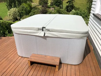 hot tub spa white gray color cover skin Vinyl only size 2150x2150mm ,can do any other size as request