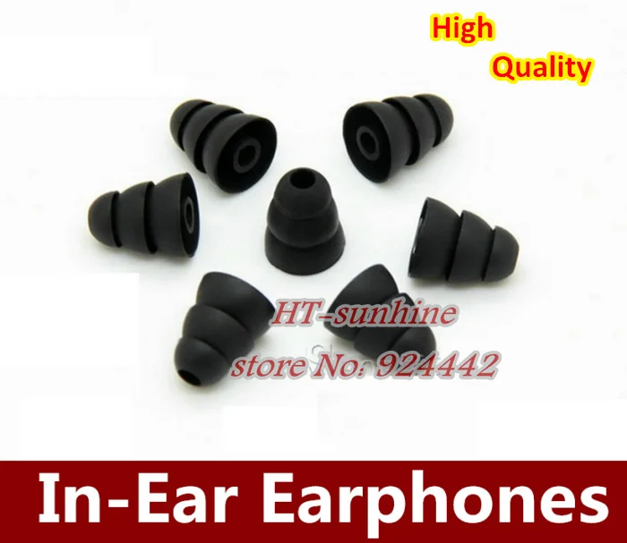 

1000 шт./лот Magic sound In-Ear Наушники Универсальная трехслойная гарнитура Набор Тройная Замена фланца советы гарнитура S/L