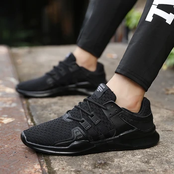 

Skyaxmoto New Hot Sale Running Shoes For Men Lace-up Athletic Trainers Zapatillas Sports Male Shoes Outdoor Walking Sneakers
