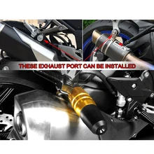 motocross for kawasaki z800 z650 z900 z1000 Motorcycle Exhaust Slider Crash Protector motorbike accessories M10 Frame Sliders