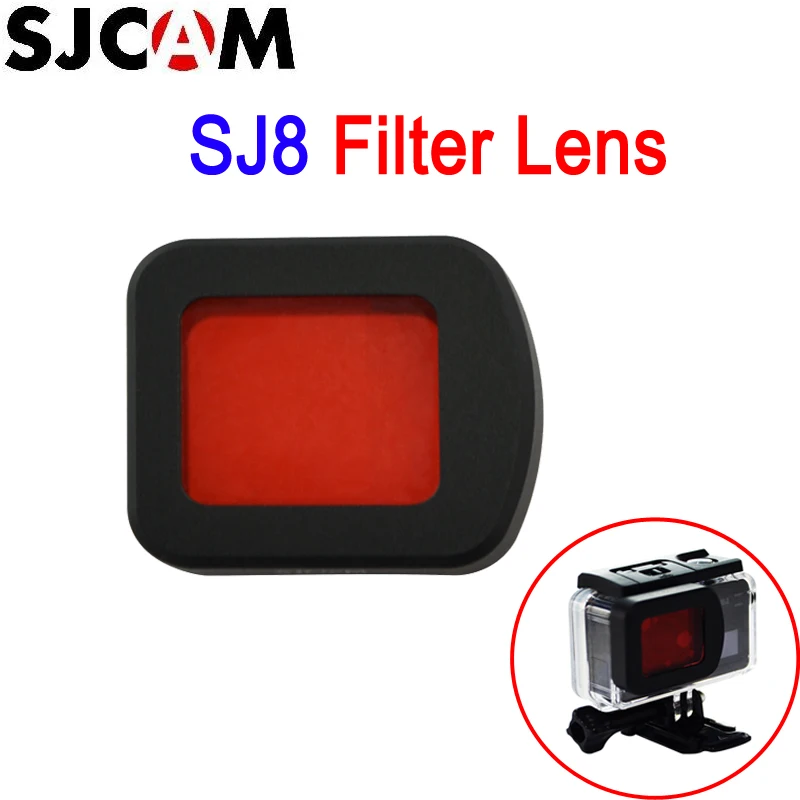 SJCAM SJ8 Дайвинг CPL фильтр объектив металлическая рамка водонепроницаемый чехол Защитная крышка для объектива для SJ8 Pro/SJ8 Plus/SJ8 Air