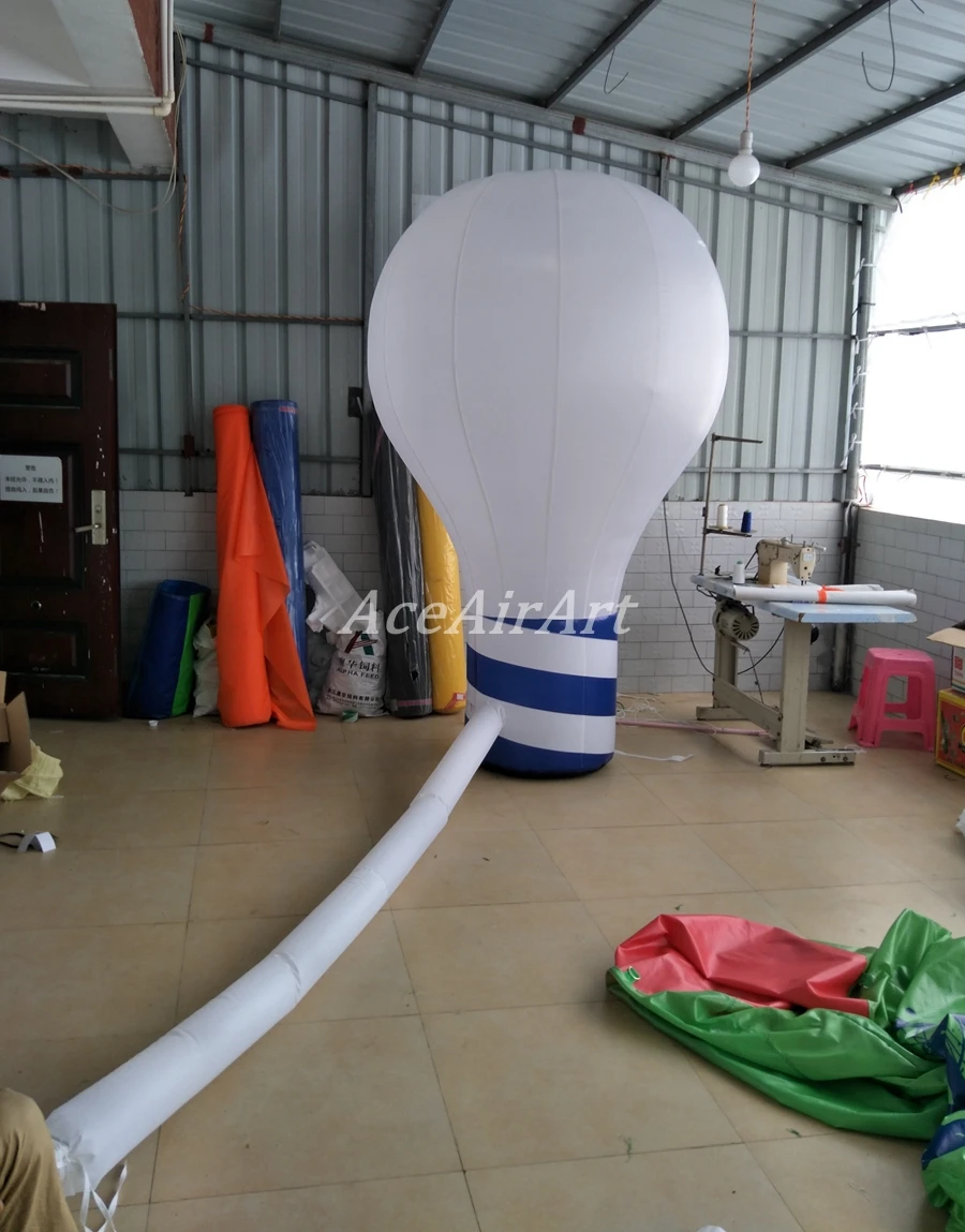 LED colorful inflatable light bulb with colorful lights in Party DIY