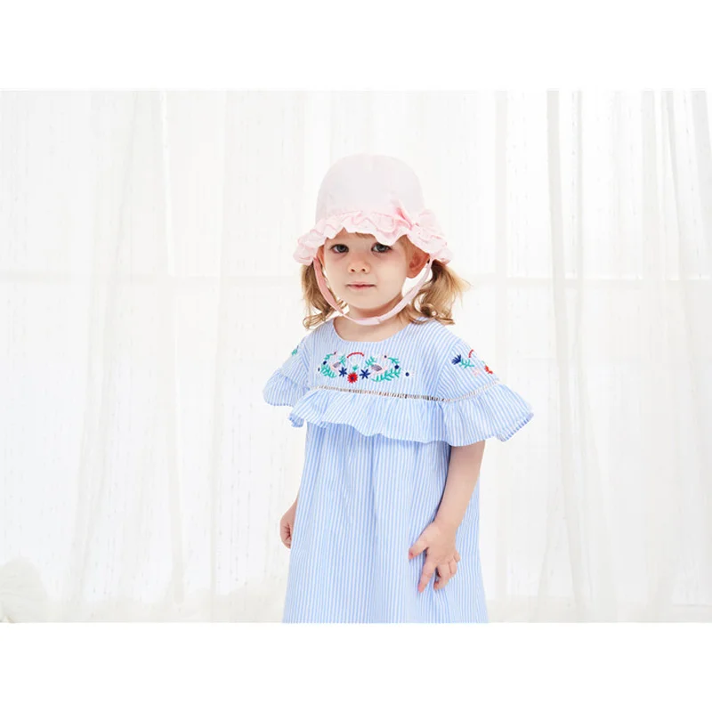 6Lace-Bucket-Hat-Baby-Girl-Summer-Sun-Cap-Cotton-Breathable-Comfort-Fisherman-Hat-Chin-Strap-Stay-On-Basin-Bonnet