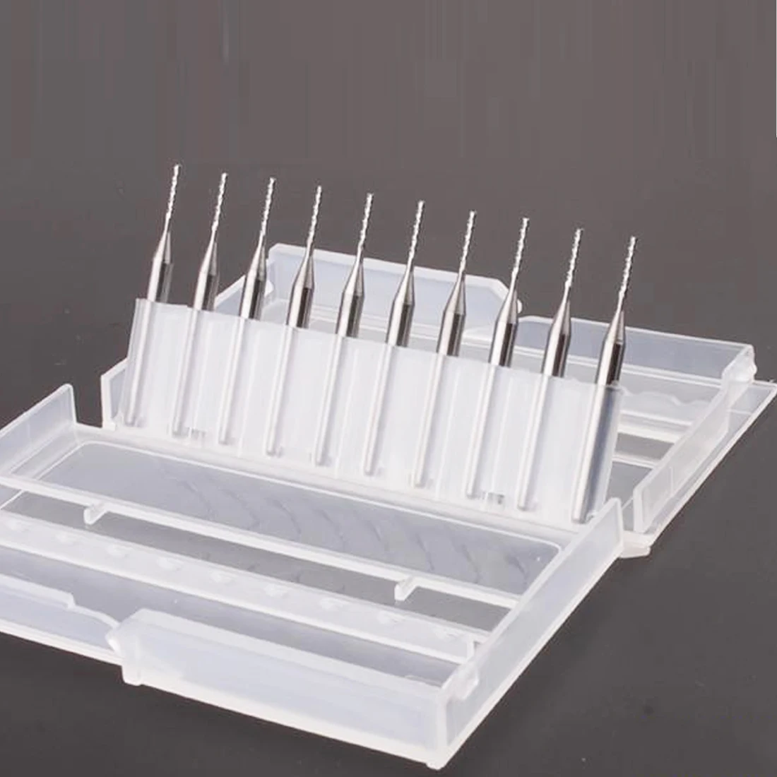 Карбид вольфрама Микро Мини сверла 10 шт 0,3 мм-1,2 мм PCB сверла CNC Деревообрабатывающие инструменты цвет случайный 3D принтер аксессуары
