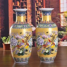 Рождество Цзиндэчжэнь керамика эмаль цвет гостиная украшения Современные Простые украшения для дома Пастель ваза свадебные подарки