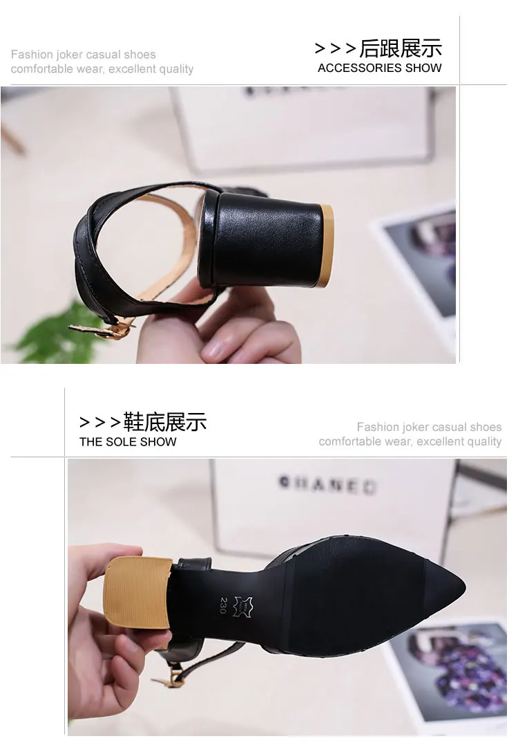 18 spring new hollow coarse sandals high-heeled shallow mouth pointed baotou shoes work shoes women Female sexy high heels x21 10 18 spring new hollow coarse sandals high-heeled shallow mouth pointed baotou shoes work shoes women Female sexy high heels x21 10