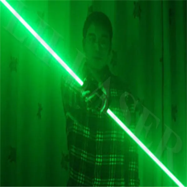 

Mini Dual Direction Green Laser Sword For Laser Man Show 532nm 200mW Double-Headed Wide Beam Laser Double laser pen