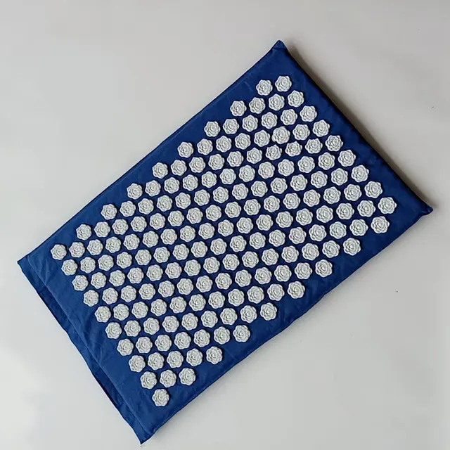 Yoga Mat Lotus Acupuncture Massage Pad Acupoint Massager for Neck Head