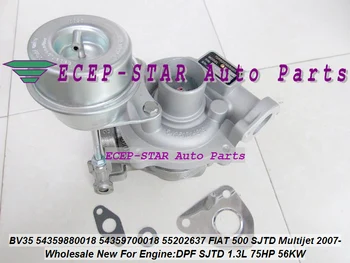

KP35 018 54359880018 54359700018 55202637 93191833 Turbo For FIAT Commercial Qubo Panda Punto III 500 2005-07 DPF SJTD 1.3L 75HP
