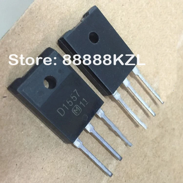 50pcs/lot 2SD1557 D1557 TO 3PF High power power supply tube color TV ...