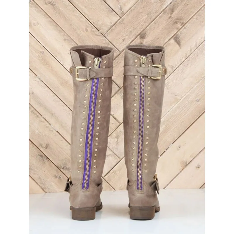 Femmes 34 Hautes Supérieure grey Chaussures D'hiver Pour Marque 2019 Qualité Cuir Peluche Beige Grande Laine 44 brown Bottes En Et black Taille UMjLqGzVSp