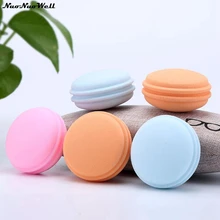 Стиль формы 2 шт макияж основа Губка косметическая пудра слоеная гладкая губка для макияжа инструменты для красоты случайный цвет