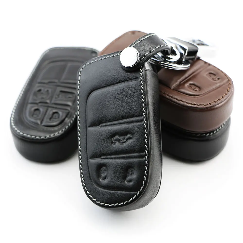 Aliexpress.com : Buy Genuine Leather Car Key Cover Key