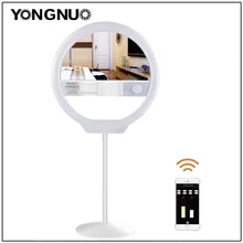 YONGNUO YN128 II Светодиодный кольцевой светильник для селфи 3200 K-5500 K с регулируемой яркостью живой поток видео светильник ing для iPhone X Nikon Canon DSLR YONGNUO YN128 II Светодиодный кольцевой светильник для селфи 3200 K-5500 K с регулируемой яркостью живой поток видео светильник ing для iPhone X Nikon Canon DSLR