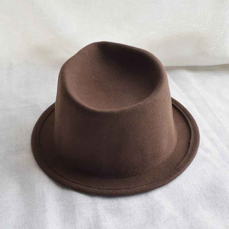 Зимние шерстяные фетровые шляпы федоры 59 см для мужчин Chapeu Masculino Панамы джазовые шапки SDDW025