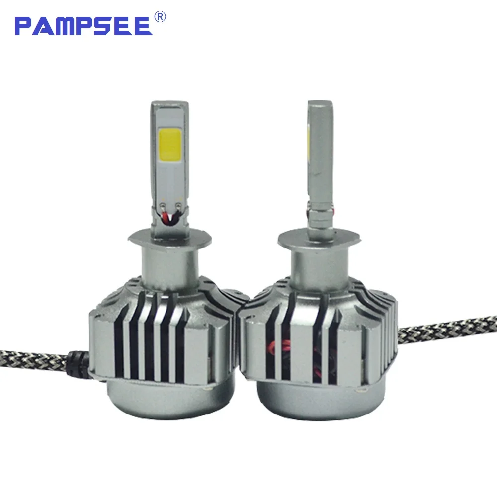 Pampsee V8 Led Headlight H7 Car Headlight H7 Bulb Auto Front Bulb 48w