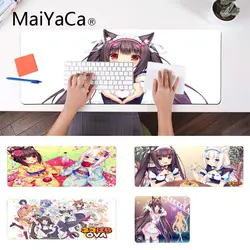 MaiYaCa в наличии Chocola Nekopara DIY Дизайн Шаблон коврик для игровой мыши большой коврик для мыши Lockedge компьютерный коврик для ПК