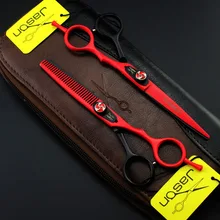 322#6 ''бренд Jason Высший сорт Парикмахерские ножницы JP 440C Профессиональные Парикмахерские ножницы для резки Thinning ножницы для волос
