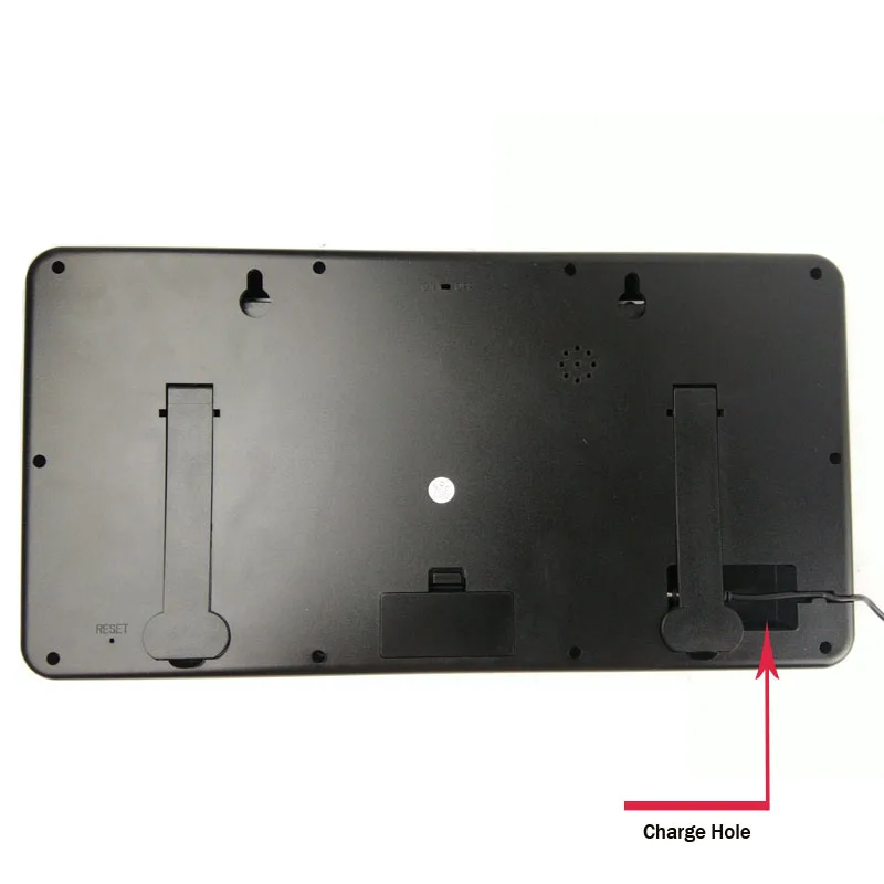 Beste Grote Digitale Wandklok Modern Design Groot Aantal Led Elektronische bureauklok Tafel Horloge Nixie Klok voor Keuken Muurschildering
