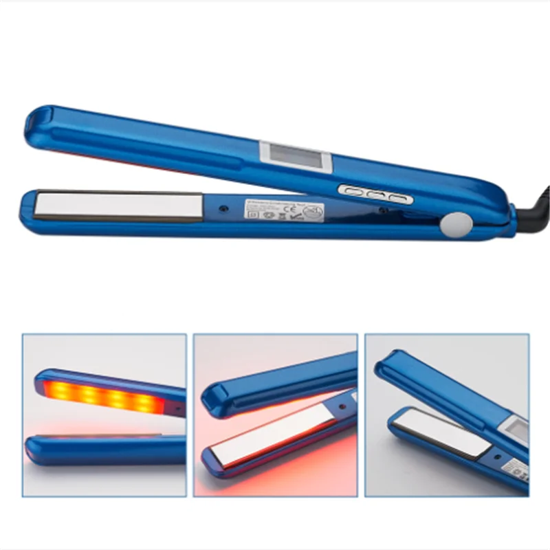 

Infrared cold-hot splint ultrasonic low-temperature hair care hair straightener curling hair tools