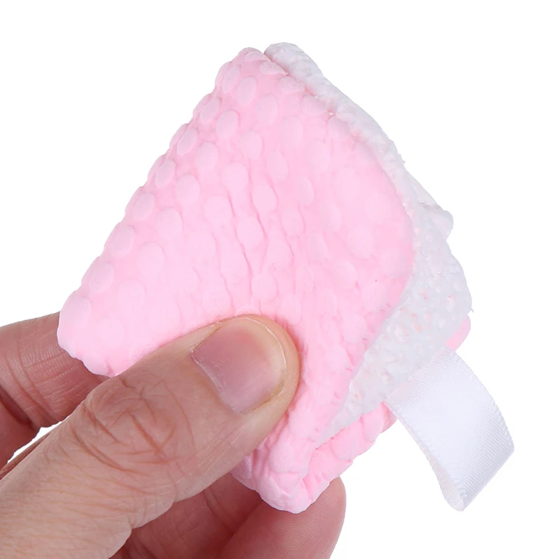 1 шт. перчатки для снятия макияжа легко быстро удалить губы Глаза Лицо ресницы макияж двухслойные анти-аллергические перчатки для снятия макияжа