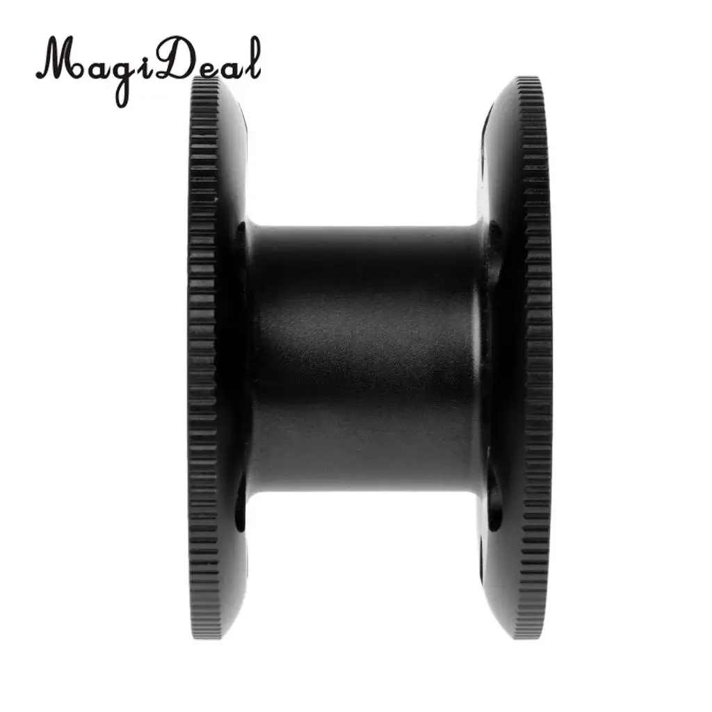 MagiDeal Durable 1Pc Aluminum Scuba Diving Dive Finger Spool Snorkeling Guide Line Reels Tool for Surfing Bungee Jumping Sports