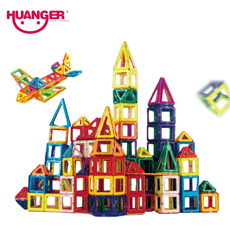 Huanger 32PCS Mini Magnetic Designer Building Blocks DIY 3D Educational Brick&Toys Construction Enlighten Assembly For Baby Gift baby-blocks : image Huanger 32PCS Mini Magnetic Designer Building Blocks DIY 3D Educational Brick&Toys Construction Enlighten Assembly For Baby Gift baby-blocks