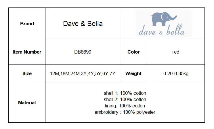 DB8699 dave bella/осеннее детское вязаное платье; платья с длинными рукавами в стиле Лолиты для девочек; детская эксклюзивная одежда с воротником «Питер Пэн»