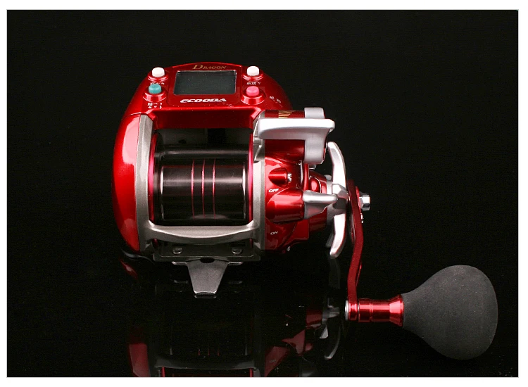 força pesca 30kg roda de pesca elétrica digital