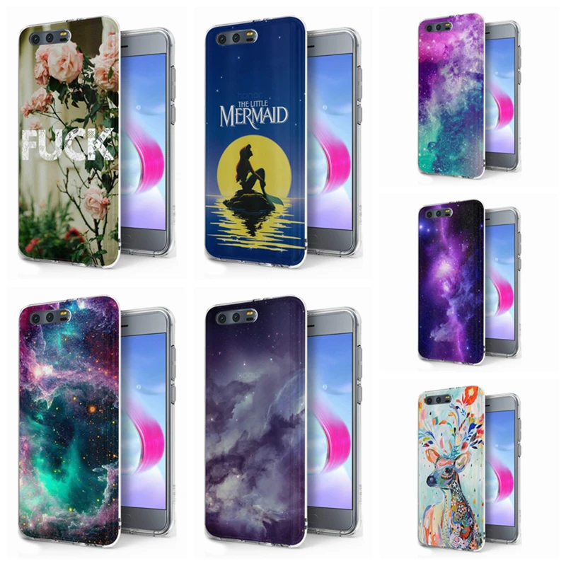 ТПУ класса люкс для huawei P9lite/P8 Lite 2017 Y5 II/Y6 II компактный P10 мягкий небо мечта олень