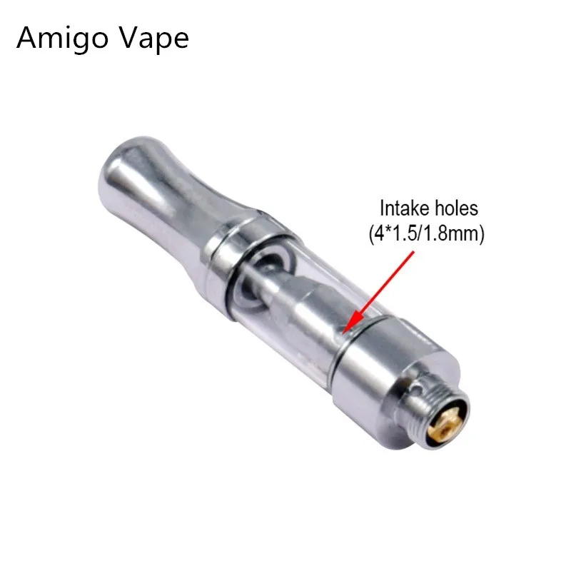 Amigo Liberty v12 Tank 0 5ml Atomizer Rebuildable Glass plus stainless steel Vertical Ceramic Coil Electronic Cigarette