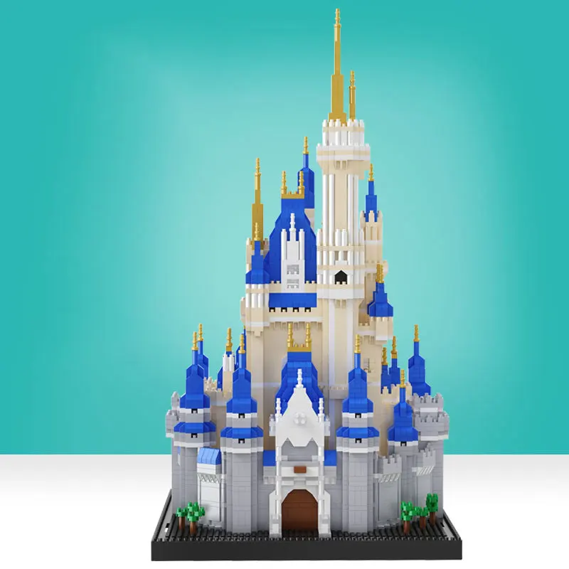 

Princess Castle Not Compatible Legoing Model Building Blocks 5500 Piece MINI Bricks Girls Birthday Gifts Toys For Children