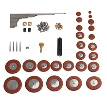 Yibuy DIY Alto Саксофоны Ремонт набор инструментов техническое обслуживание Запчасти Шурупы+ 25 шт. SAX колодки+ Одеяло Колонка Тип c