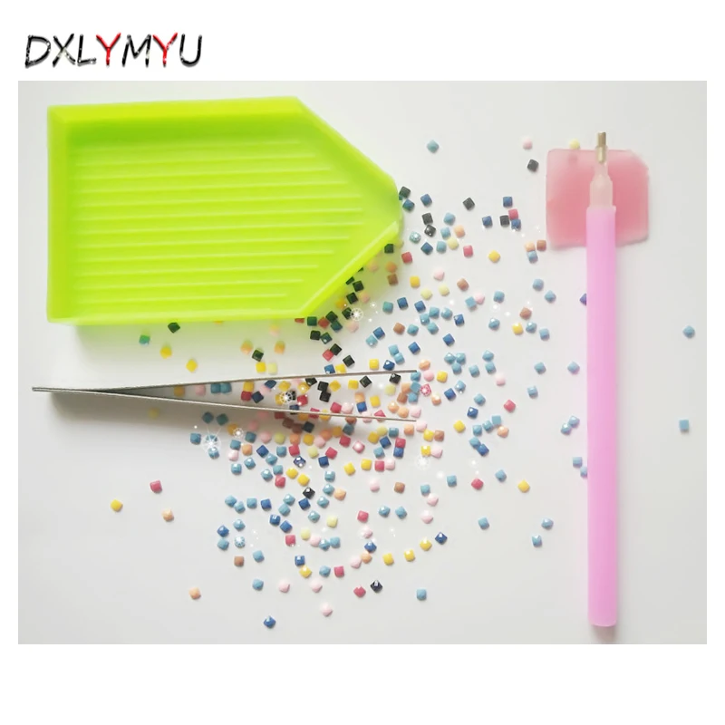 Мультфильм 5D DIY Алмазная вышивка кролик картина крестиком петух домашнее