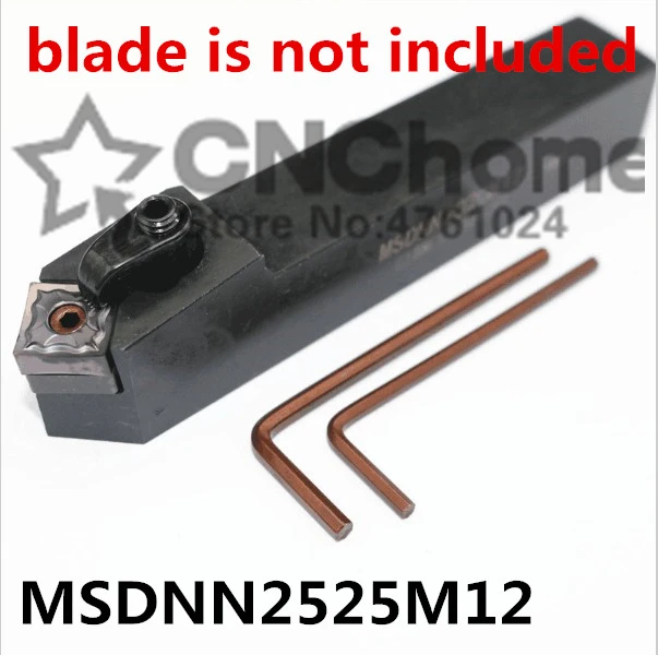 

MSDNN2525M12 Turning Tool Holder,CNC tool holder, External turning tools,Lathe cutting tool for SNMG120404/08/12 Inserts Holde