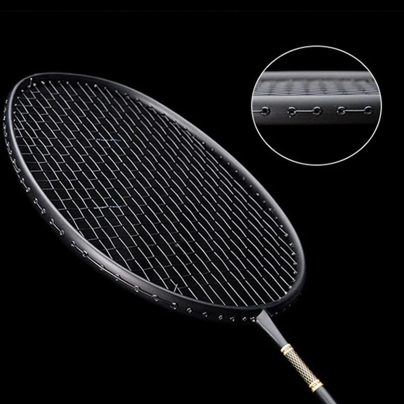 Carbon Badminton Rackets 4U With Strings Professinal Racquet G1 Trainnig High Quality Racket | Спорт и развлечения