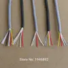 Многоядерный кабель управления, 5 м, UL 2547 28/26/24 AWG, медный провод, экранированный аудиокабель, кабель для наушников, сигнальная линия ► Фото 2/6