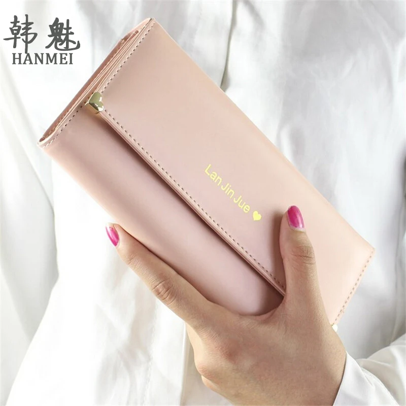 2016 Best Deal Fashion Handbags Lady Women Wallets Bag Popular Purse Long PU Handbags Card Holder Birthday Bags Free Shipping