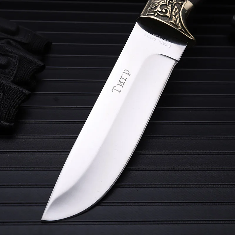 Outdoor self-defense field high hardness saber wilderness survival fruit knife small straight knife folding knife howl Outdoor self-defense field high hardness saber wilderness survival fruit knife small straight knife folding knife howl