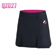 PGM Женские полосатые шорты с карманами для игры в гольф-юбки летние дышащие быстросохнущие тонкие двусторонний дозатор для соуса с закрывающимися крышками шорты для гольфа юбки