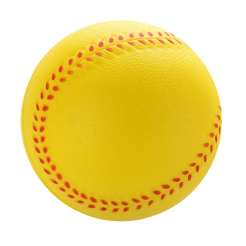 1 шт. универсальная ручная работа Бейсбол s ПВХ& PU верхняя твердая и мягкая бейсбольная мяча мяч для Софтбола тренировка Упражнение Бейсбол Мячи - Цвет: 7.0 cm Y