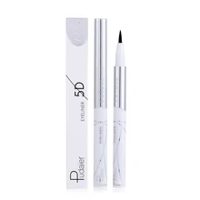 Черный водостойкий стойкий жидкий карандаш для подводки глаз Быстросохнущий классный очаровательный женский дымчатый карандаш для подводки глаз инструменты для макияжа