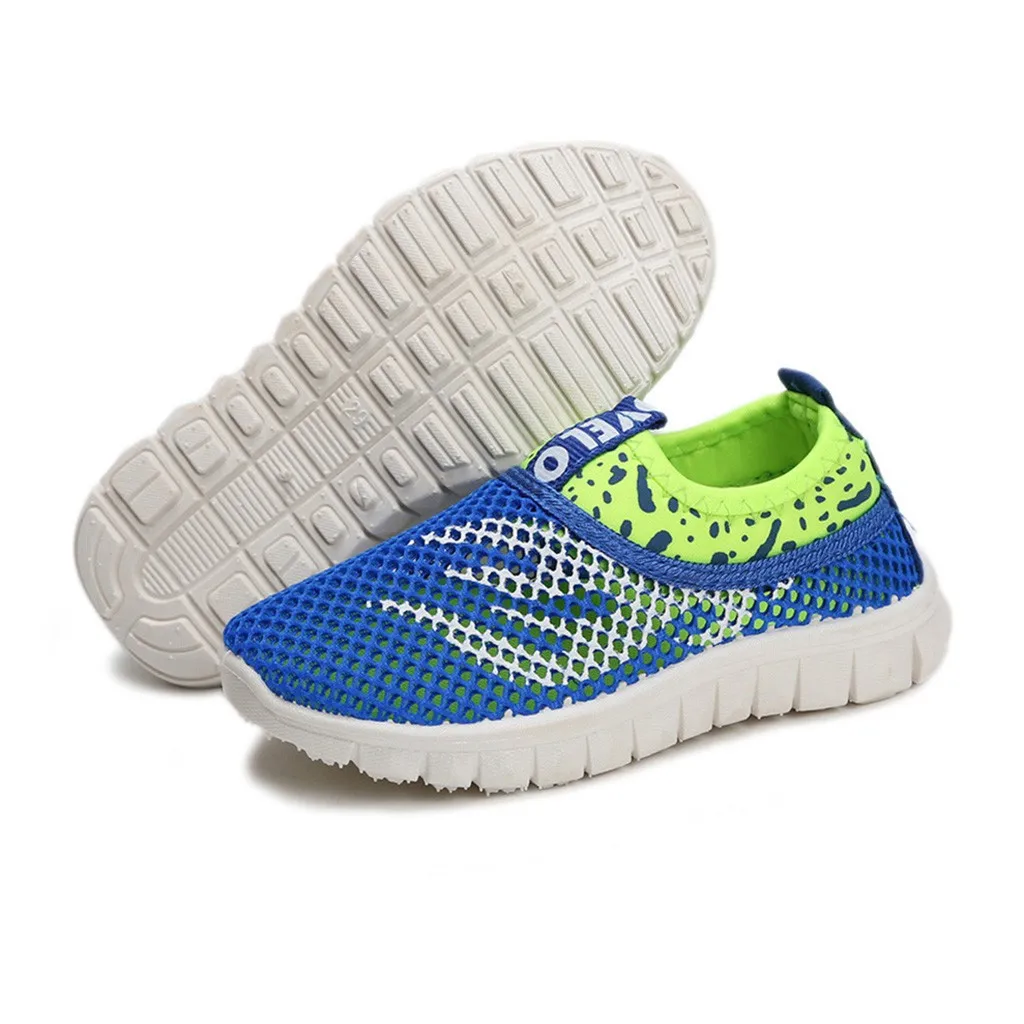 Autumn Spring Boys Girls Running Shoes Kids Sneakers For Mesh Breathable Children Sports Shock Absorption Run Sneakers|Кроссовки| |