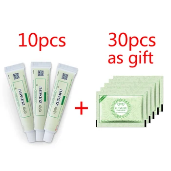 

10pcs Dropshipping Zudaifu Skin Psoriasis Dermatitis Eczematoid Eczema Ointment Treatment Psoriasis Cream Skin Care Cream