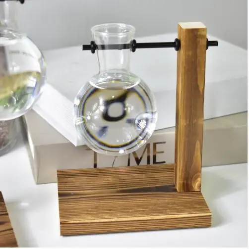 DIY Винтажный стиль со стеклянным верхом растение бонсай цветок Рождественское