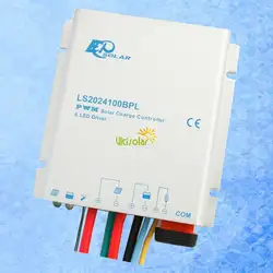 EPSolar ls2024100bpl 20A 12 В 24 В солнечное зарядное устройство контроллер таймер IP67 Водонепроницаемый светодиодный драйвер epever