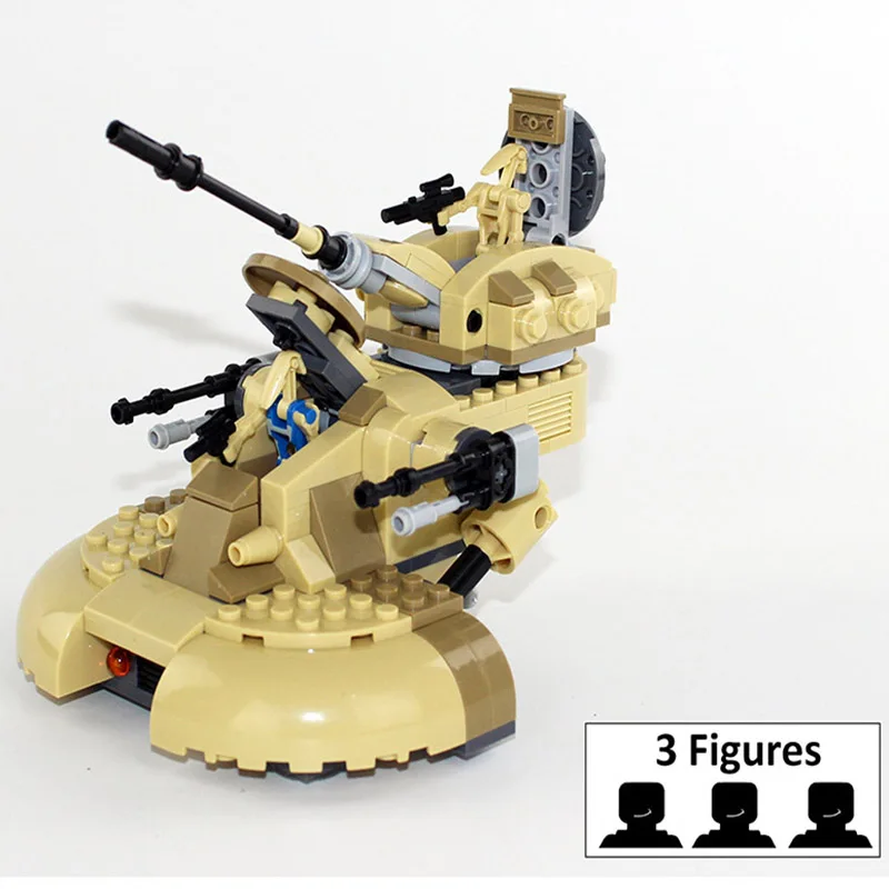 

251pcs Star Wars ATT Attack Tank 75080 Building Blocks Model Figure Educational Toys for Boys Gfit Compatible LegoINGlys StarWar